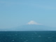 船上で見た富士山