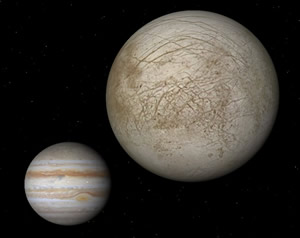 木星とエウロパ